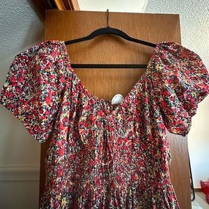 Arula Long floral dress